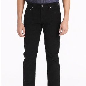J crew black cords